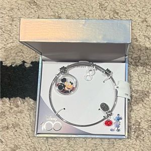 Disney 100th Anniversary Limited Edition Bangle Bracelet Mickey Mouse